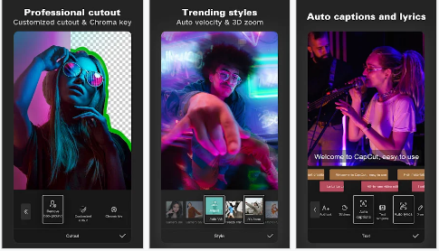 CapCut Text and Animation Settings
